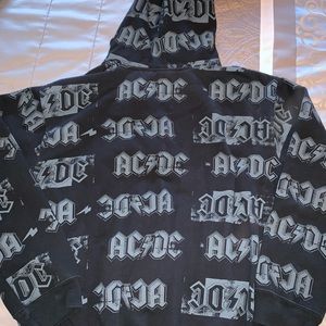 AC/DC zipper jacket, UNISEX